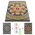 DIY Mandala Special Shaped Diamond Painting Notebook 50 Pages A5 Notebook for Student School Office Supplies