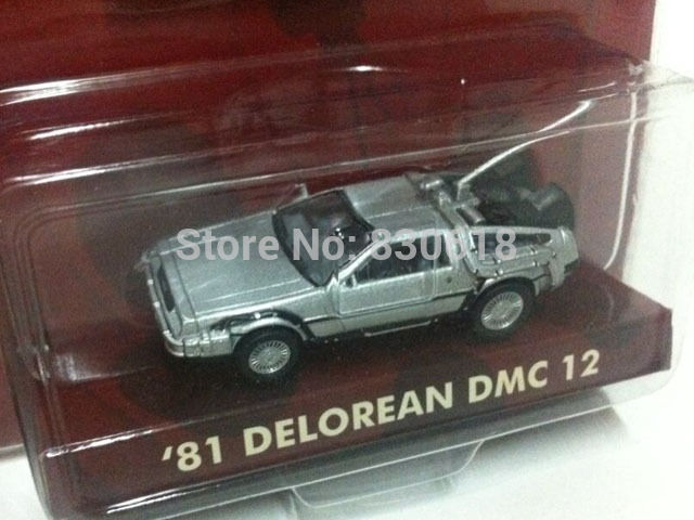 1:64 scale DieCast Toy Malibu International Reel Rides '81 Delorean DMC 12