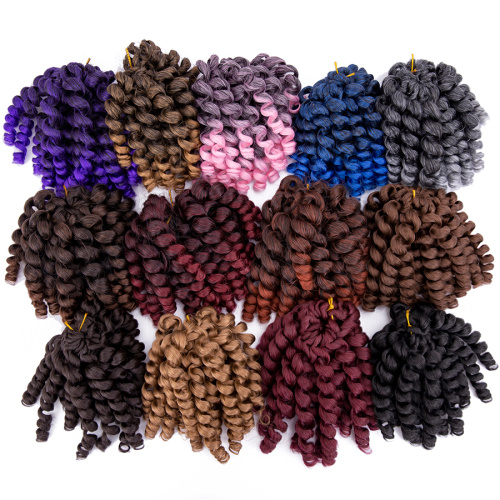 Short Wand Curl Crochet Braid Soft Braiding Hair Supplier, Supply Various Short Wand Curl Crochet Braid Soft Braiding Hair of High Quality