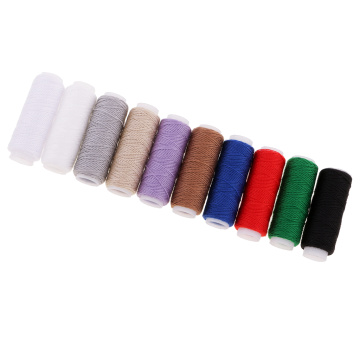 10 Spools 20S/3 Denim Line Cord Household Shoes Bag Leather Jeans Sewing Thread