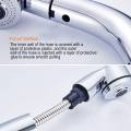Pull Out Sprayer Kitchen Faucet Nozzle Kitchen Sink Dual Mode Hot Cold Sink Mixer Taps Deck Mounted Shower Faucet