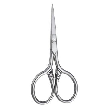 Nose Hair Scissors Makeup Scissor Stainless Steel Manicure Scissors Beard Trimmer Men Mustache Beard Scissor Nose Hair Scissors