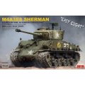 Rye Field RM-5028 1/35 US M4A3E8 Sherman with Workable Track Links Medium Tank Display Toy Plastic Assembly Building Model Kit