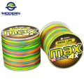 500M MODERN Fishing Line MAX Series Multicolor 1M 1color Multifilament PE Braided Fishing Rope 4 strands braid wires 8 to 90LB