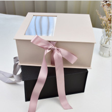 Custom Ribbon Clear Window Love Forever Boxes