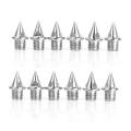 12pcs Stainless Steel Replacement Shoes Spikes Fits All Athletics Running Track Field Anti-slip Shoe Grippers Cleats Spikes