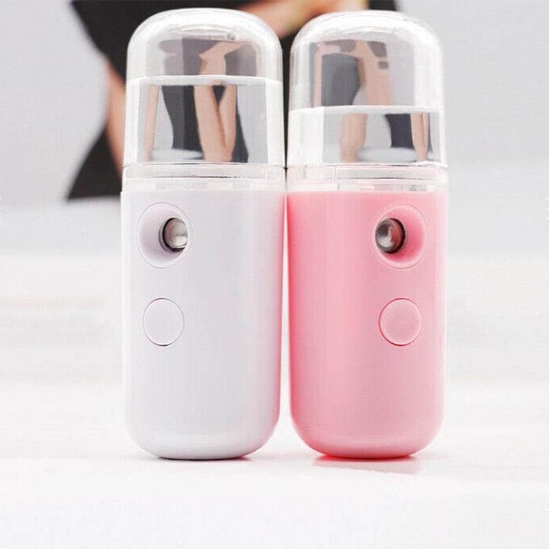 30ML Portable Mini Nano Sprayer USB Nebulizer Face Steamer Humidifier Hydrating Anti-aging Wrinkle Beauty Skin Care Tools