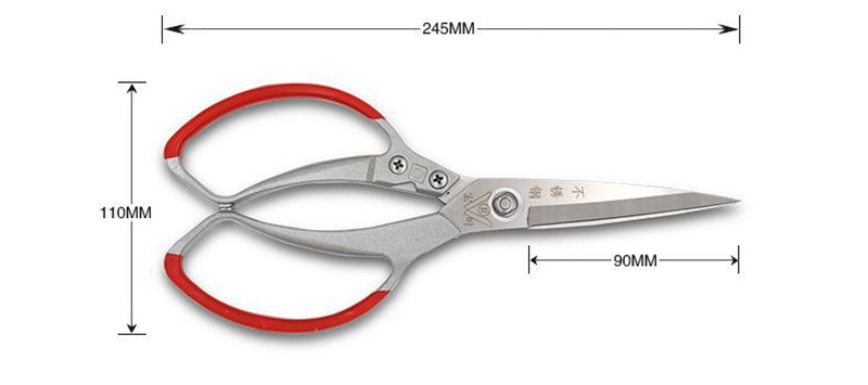 Professional Strong Sewing Scissors Cuts Straight and Fabric Clothing Household Office Tailor's Scissors Fabric Tools for Sewing