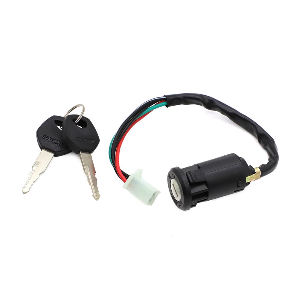 Ignition Switch Key 4 Wires For Honda Urban Express 50 Express 50 II NC50 NA50 PA50 ZJ-125 Motorcycle Motorbike Craft Assembly