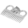 Professional Metal Horse Grooming Comb Tool Aluminum Alloy Horse Comb Mane Tail Pulling Care Products 6.5IN/3.9IN/3.5IN/3.2IN