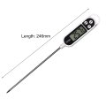Kitchen Digital BBQ Baking Food Thermometer Meat Cake Candy Fry Grill Dinning Household Cooking Stainless Steel Thermometer Tool