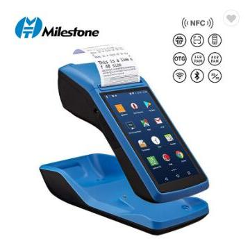 Milestone POS machine thermal printer receipt Touch Screen Wireless wifi bluetooth usb Portable Android IOS 58mm M1