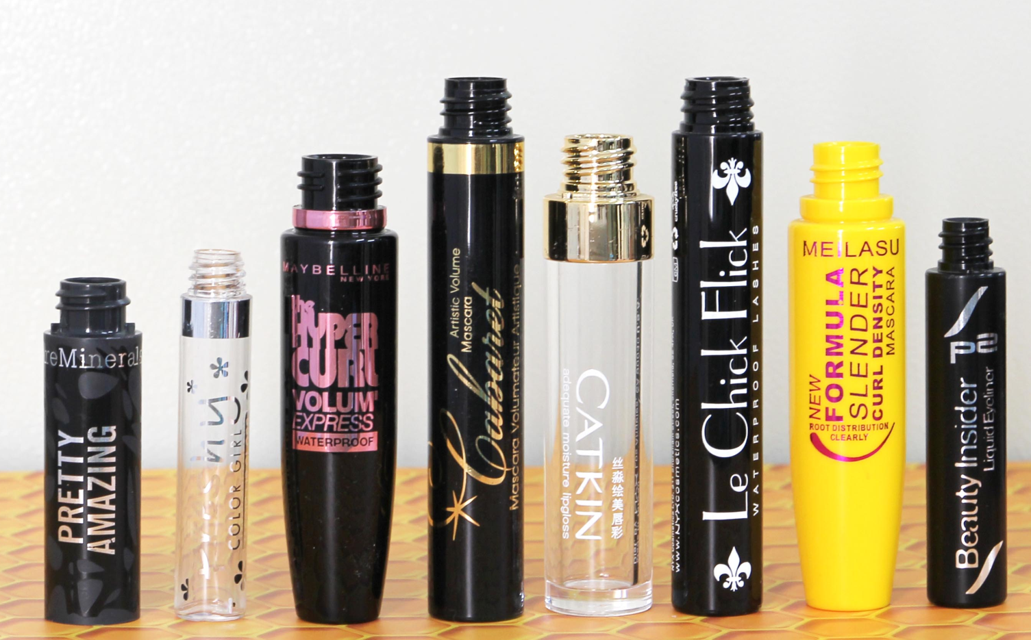 mascara tubes hot stamping