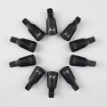 10 Pcs Plastic Nail Clip Nail Art Gel Polish Remover Soak Off Cleaner Cap Clip 8 Colours