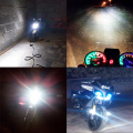 Led White Work Light 9 Led Auxiliary 15W 1500LM Truck Moto Motorcycles Headlight Lamp Scooters Fog Light Working Spotlight 6000K