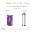 10PCS PKCELL ER 14250 1/2 AA battery 3.6v 1200MAH ER14250 lithium batteries replace for 14250 primary battery for camera