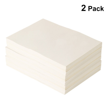 40 Sheets/2 Packs 8K Blank Drawing Paper Art Sketch Paper Color Drawing Paper Students Test Paper for Artists Students