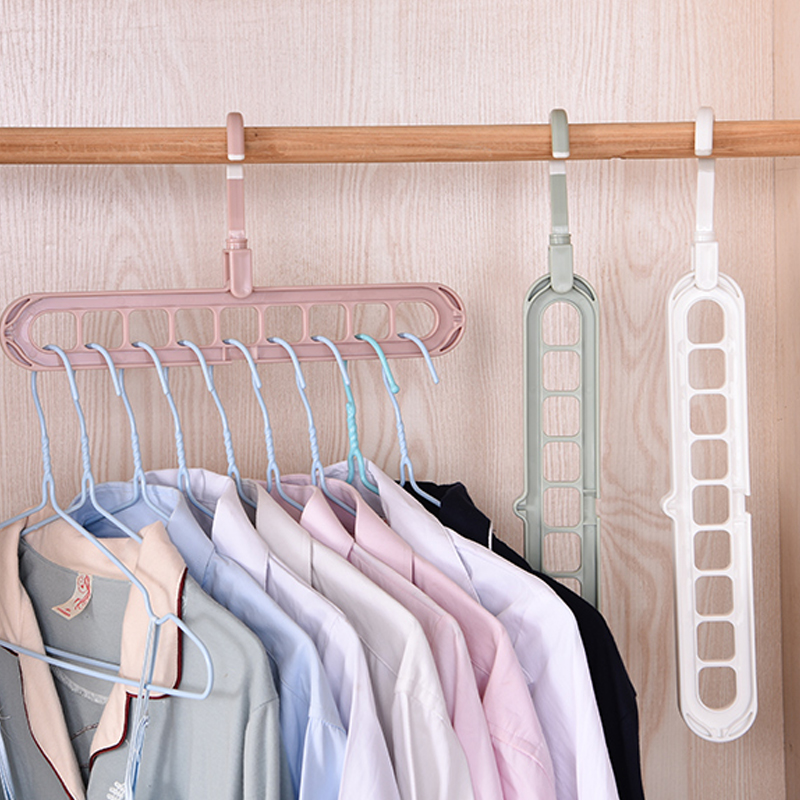 Magic Clothes Coat Hanger Organizer Baby Clothes Drying Racks Plastic Hat Scarf Holder Storage Rack Hangers for Clothes