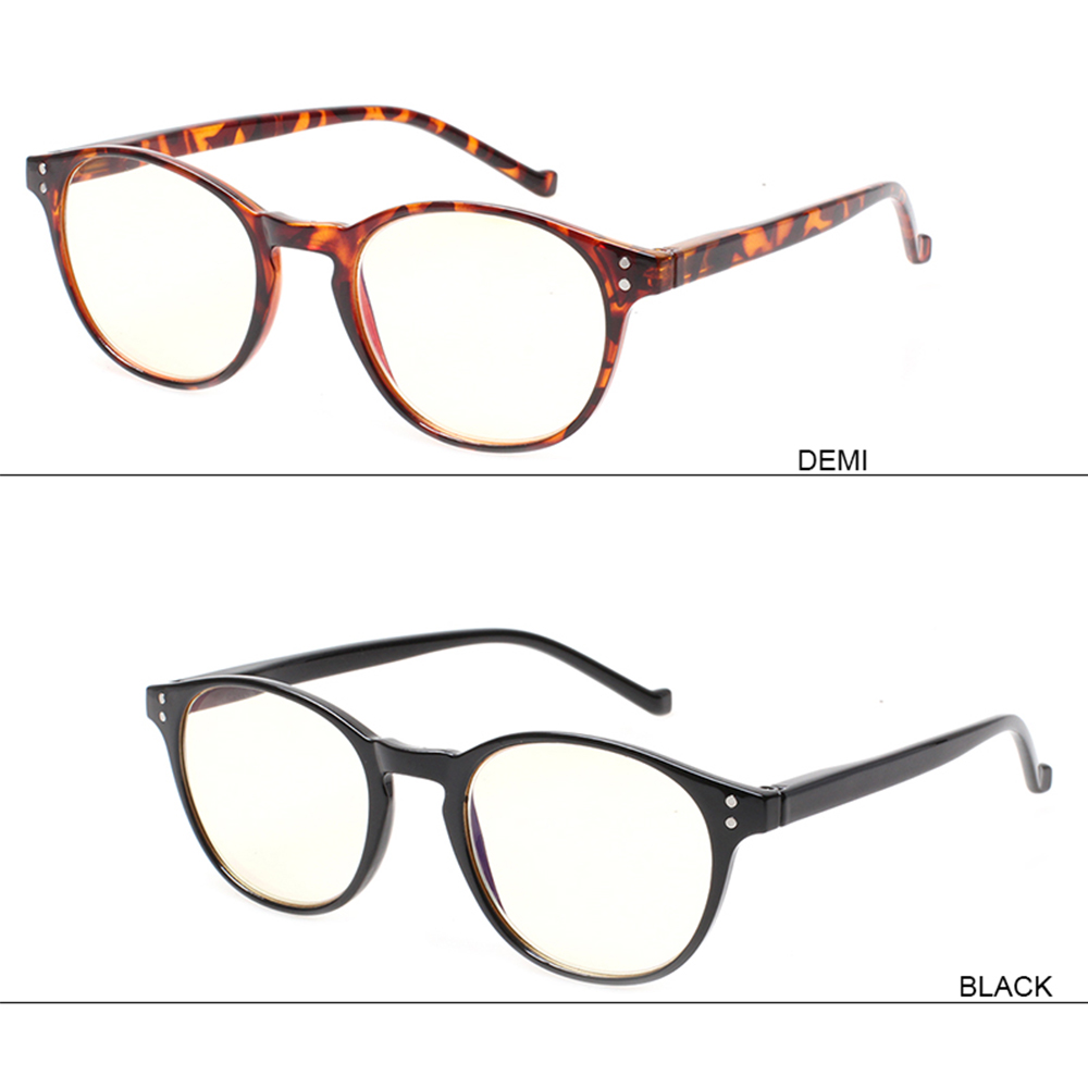 Fashion Ultra Light Oval Eyeglasses Frame Reading Glasses Computer Glasses Anti-blue Frame Material Lenses Optical Attribute