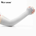 WEST BIKING Sports Cycling Arm Sleeves Deporte Cool Summer Arm Sleeves Men Women Fishing Camping Golf Protection Arm Warmers