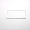 transparent short uv size 205x130x1mm quartz fused silica glass plate