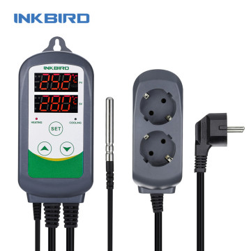 Inkbird ITC-308 Household Digital Heating & Cooling Dual Relay Temperature Controller LCD Display for Fridge Freezer Heater Oven