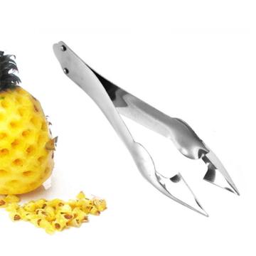 2/1Pcs Pineapple Eye Peeler Stainless Steel Practical Pineapple Slicer Cutter Fruit Peeler Seed Remover Clip Kitchen Gadgets