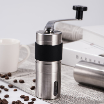 Manual Coffee Grinder 304 Stainless Steel Adjustable Coffee Mill with Storage Rubber Loop Kitchen Tools coffee grinder electric