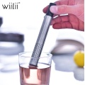 Wiilii Long Tea Infuser Steeper Strainer Stick Pipe Mesh Stainless Steel Filter For Loose Leaf Herbs Or Spice Single Cup Brewer