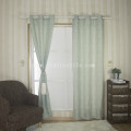 polyester linen design fabric curtain 6023