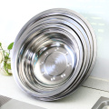 6pcs/set Stainless Steel Bowls Set Home Kitchen Baking Mixing Basin Soup Bowl Fruit Storage Baby Kids Bowl