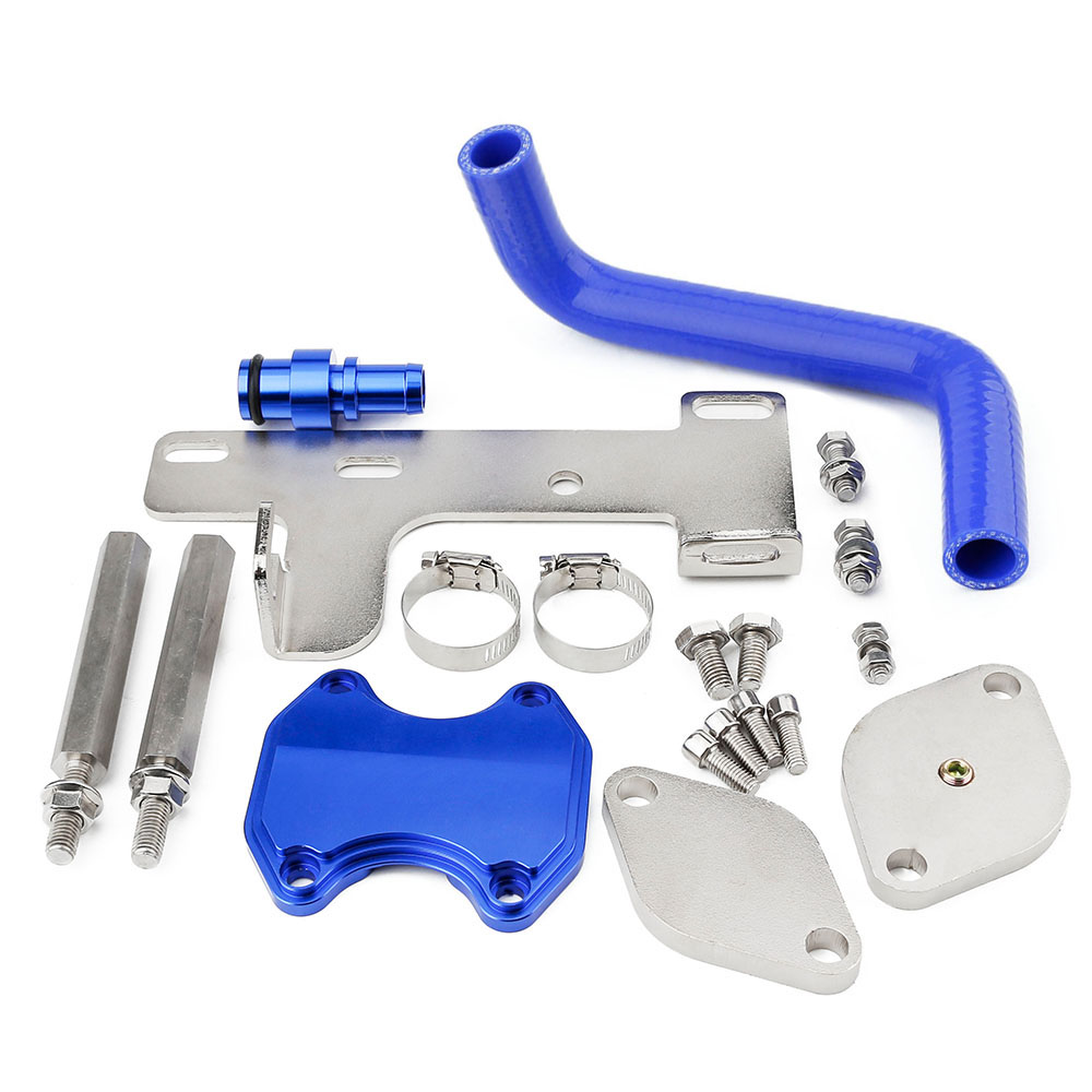 EGR Cooler & Throttle Valve Delete Kit Fits 10-14 Ram 6.7L for Cummins DieselYC101366