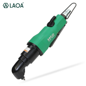 1PCS LAOA Pneumatic Screwdriver 90 Degree Curved Air Tools Screw Driver screw gun For H6.35 Made in Taiwan LA184255