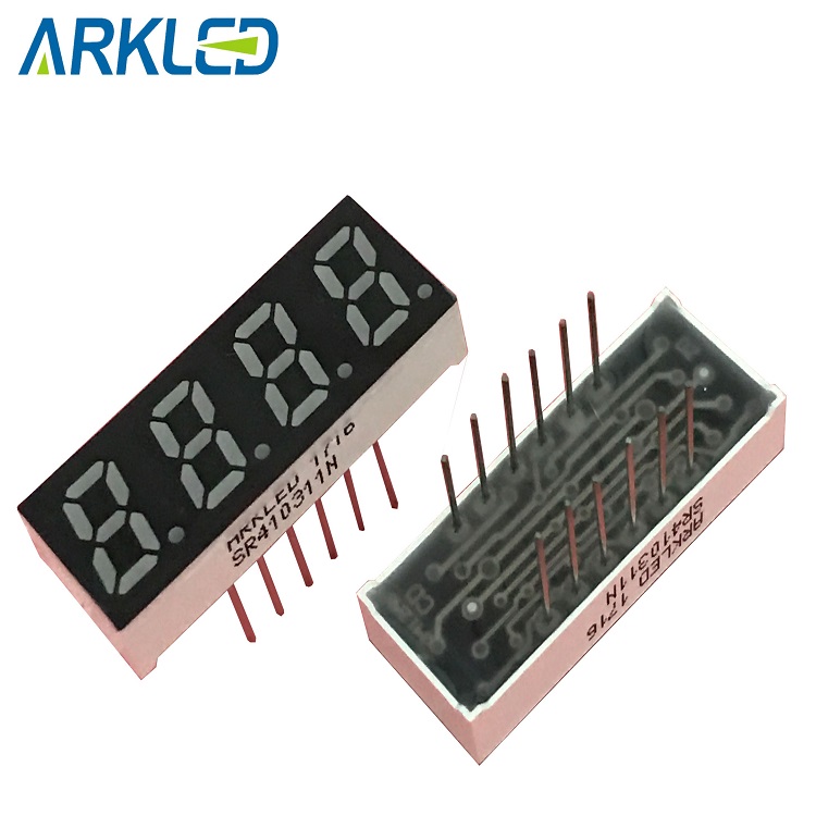 0.31 inch 4 digit 7 segment led display