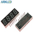 0.31 inch four digits led display blue color