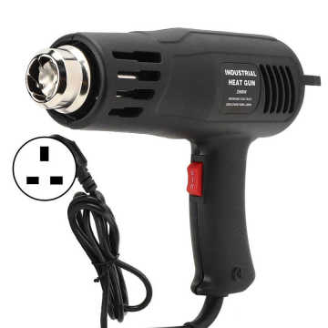 220V 2000W Heat Gun Non-Slip Industrial Electric Hot Air Gun Kit Professional Heatguns Shrink Adjustment Wrap Blower Heater