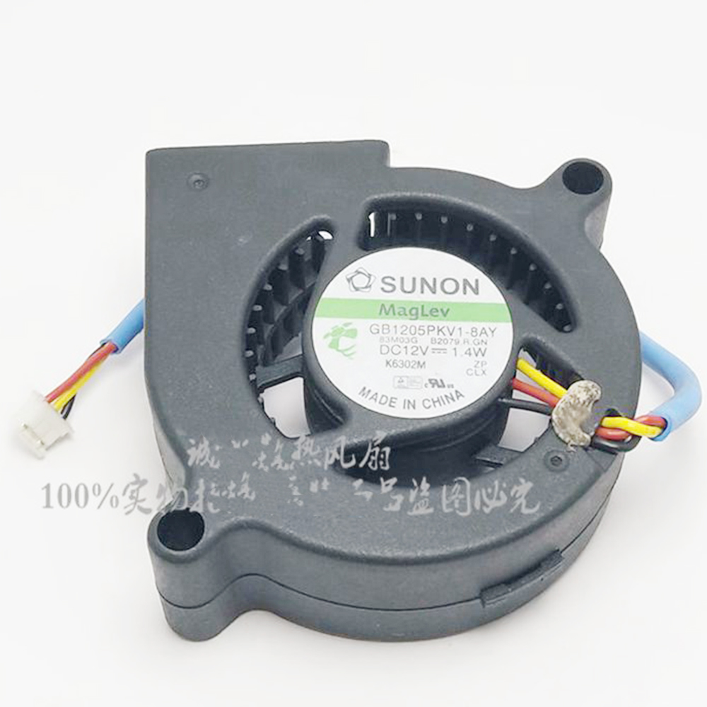 For Sunon 5020 GB1205PKV3-8AY 12V 1.1W dc Blower Centrifugal Projector Cooling Fan 50x50x20mm