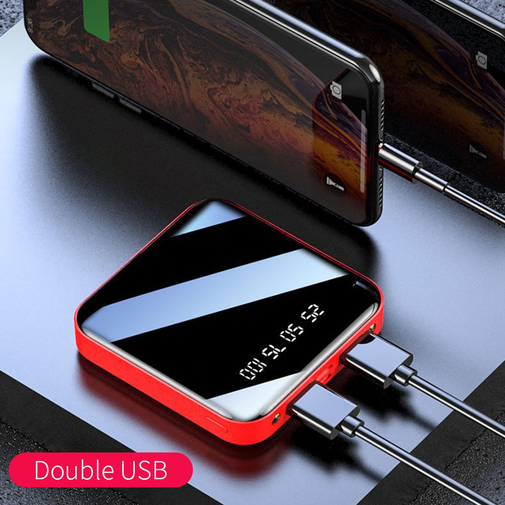FLOVEME Mobile External Battery Power Bank 20000mAh Portable Charger For iPhone 11 XR 8 Powerbank 10000 mAh For Redmi Poverbank