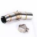 Slip On Motorcycle Exhaust System Middle Pipe Connect Mid Tube escape without Muffler For SUZUKI GSX250R GSX 250R GSX250 Gsx 250
