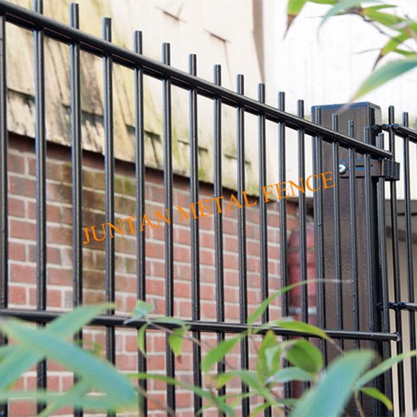 Welded Double Wire Mesh Fence With Barbed Wire 2 Jpg