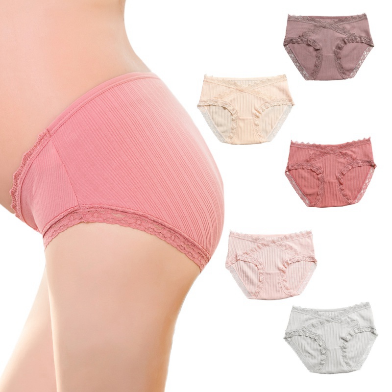 Low Waist Maternity Underwear Pregnant Cotton Breathable Belly Support Women Panties Underwear Comfortable Maternity Panties