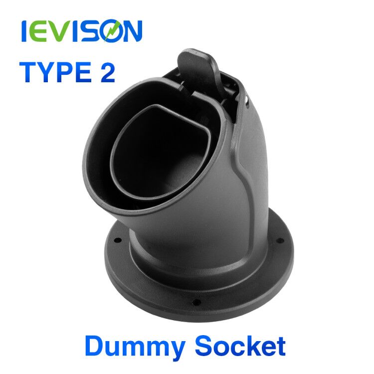 Level 2 Connector Waterproof EV Charger Cable Holster for Type2 EVSE IEC 62196-2 Station Plug Holder AC Dummy Socket
