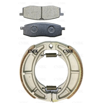 Brake Pads Drum Set fit for YAMAHA TT 350 TT350 A 1990 - 1995 TT600 TT 600 W 1989 - 1992Fit position: Front Rear