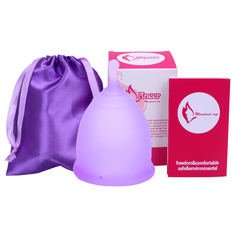 Women Lady Period Cup Medical Grade Silicone Menstrual Cup Feminine Hygiene Menstrual Cup Period Copa