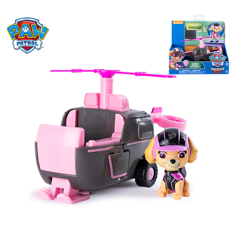 Original Paw Patrol Special Mission Series Puppy Patrol Car Action Figures Toy Dog Lookout Tower Rescue Bus Vehicle Toy Kid Gift