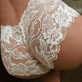 Dropshiping Women Sexy Lingerie Lace Underwear Floral Lace Sexy Elastic Waist See Through Seamless Underwear Panties White Black