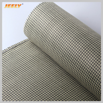 Jeely 185g/m2 Aramid 1500D Carbon 3K Fiber Hybrid Woven Fabric Plain Cloth 1m Width