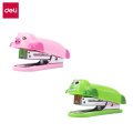 DELI Mini Stapler Animal Cartoon deli 0452 1 Set with staples cute stapler stationery office supply School accessories