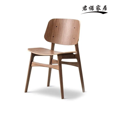 Nordic Solid Wood Bentwood Chair Modern Seating