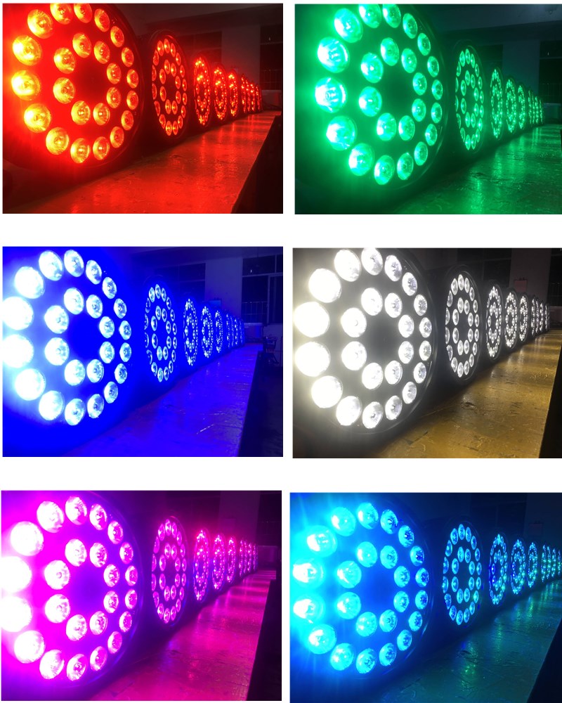 24X12W RGBW LED PAR Light/ Remote par LED wash light stage professional dj equipment